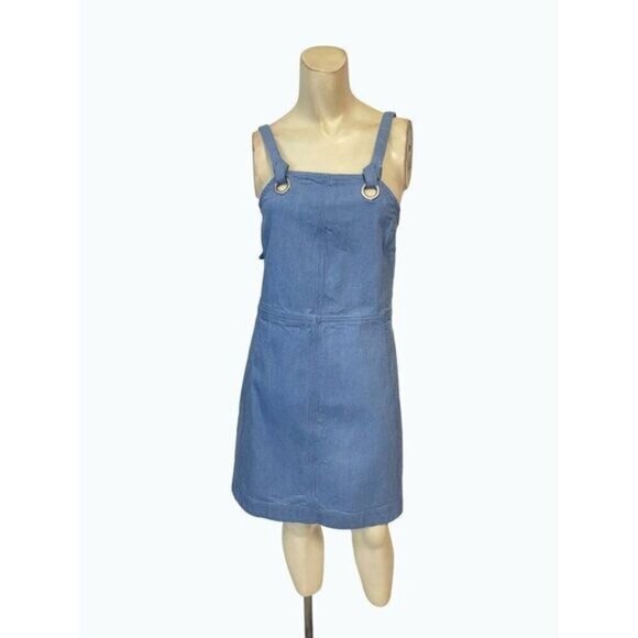 Rag & Bone Suffolk Denim Apron Dress 2 - Picture 2 of 6